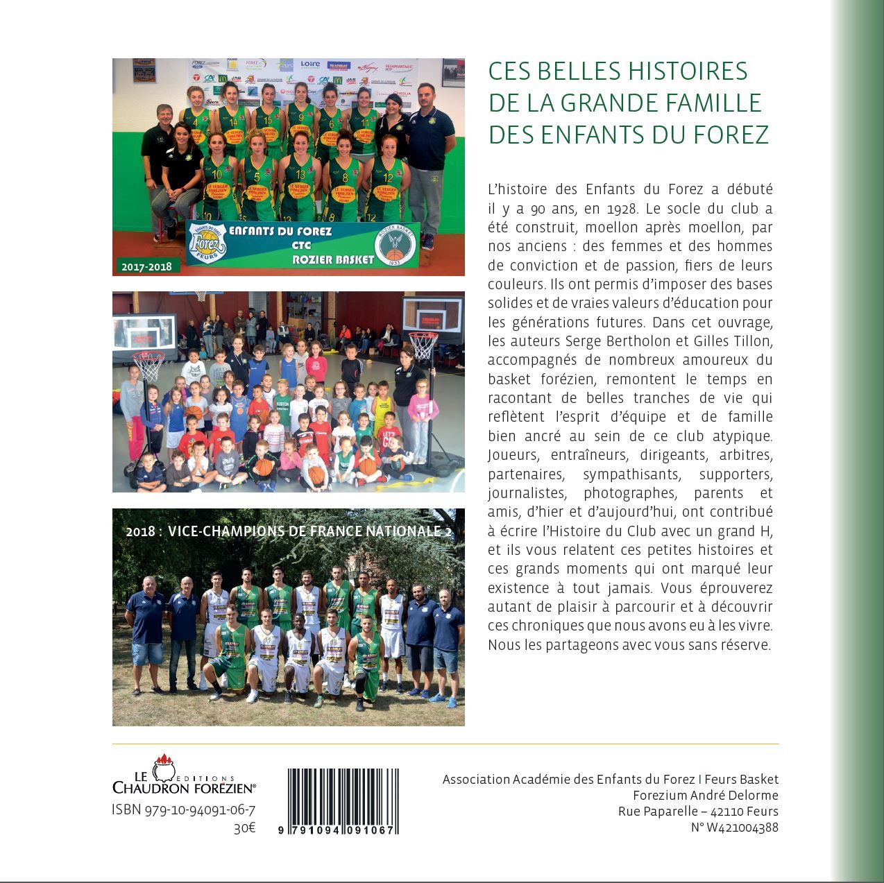 Ces belles histoires de la grande famille des Enfants du Forez