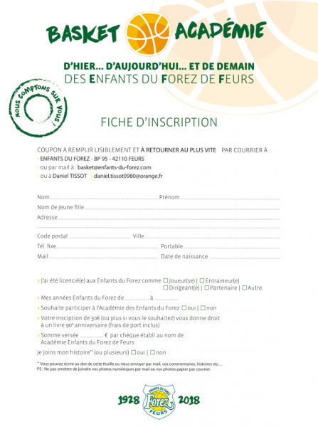 Téléchargez le formulaire